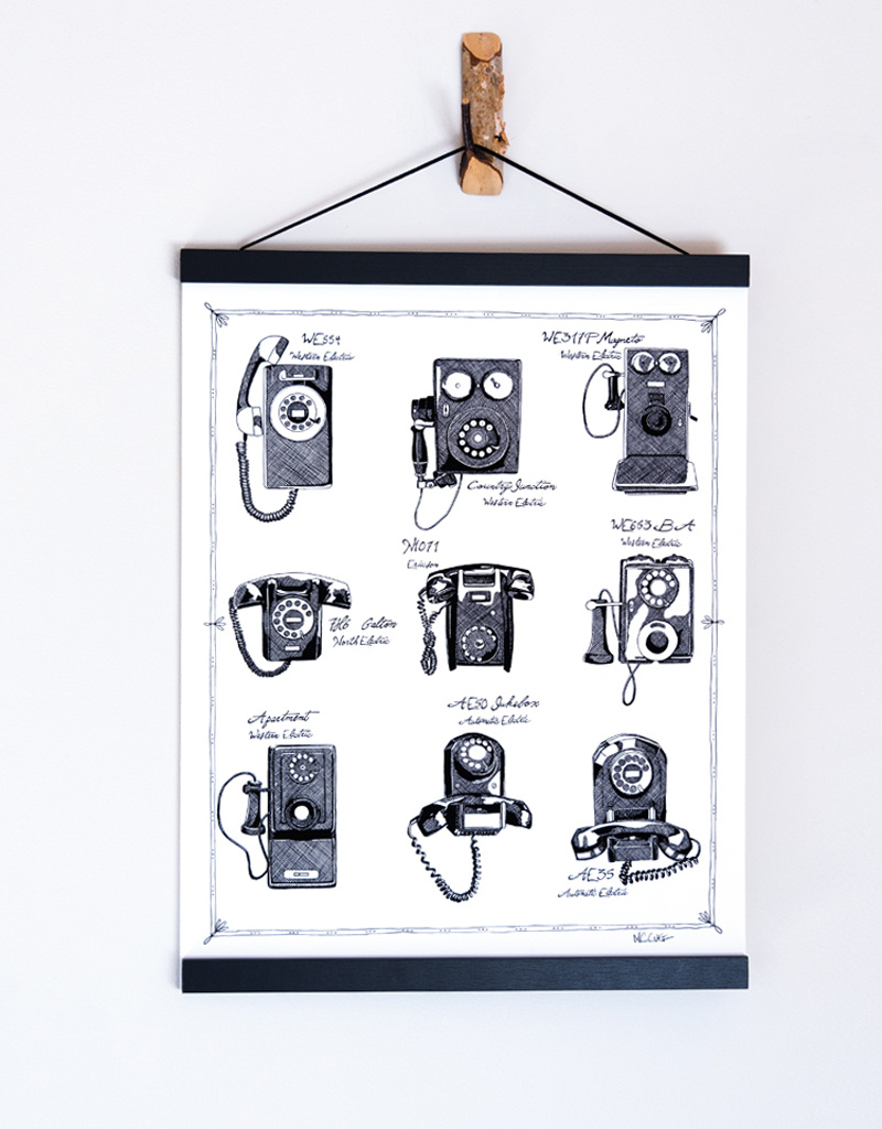 Marcie Cuff Local Artist Print with Magnet Frame