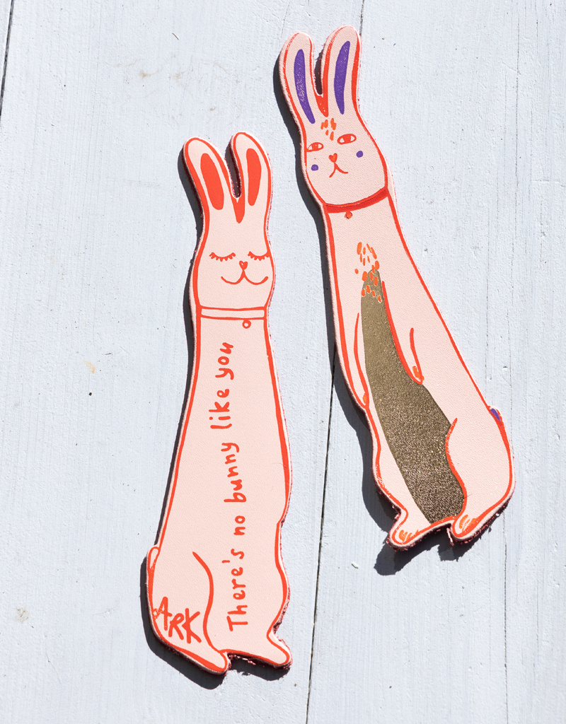 The Birch Store Saucy Leather Bookmark