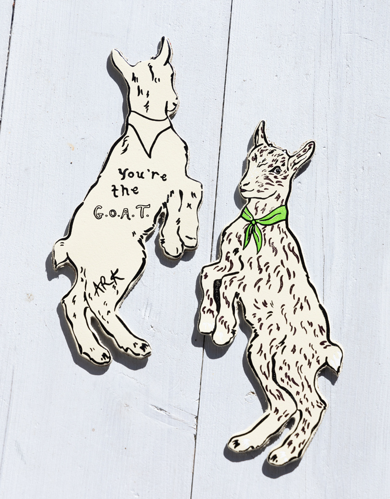 The Birch Store Saucy Leather Bookmark