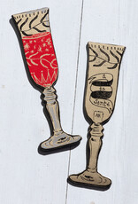 The Birch Store Saucy Leather Bookmark