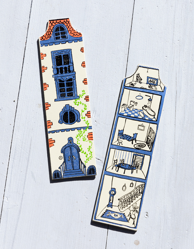 The Birch Store Saucy Leather Bookmark