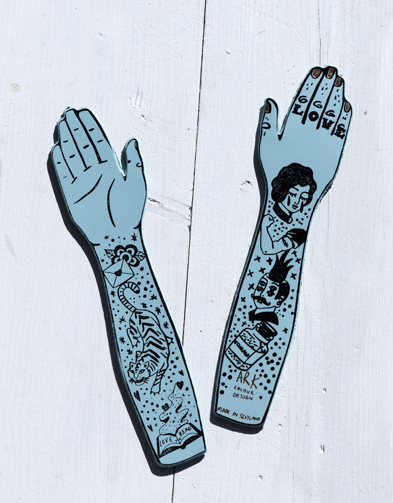 The Birch Store Saucy Leather Bookmark