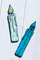 The Birch Store Saucy Leather Bookmark