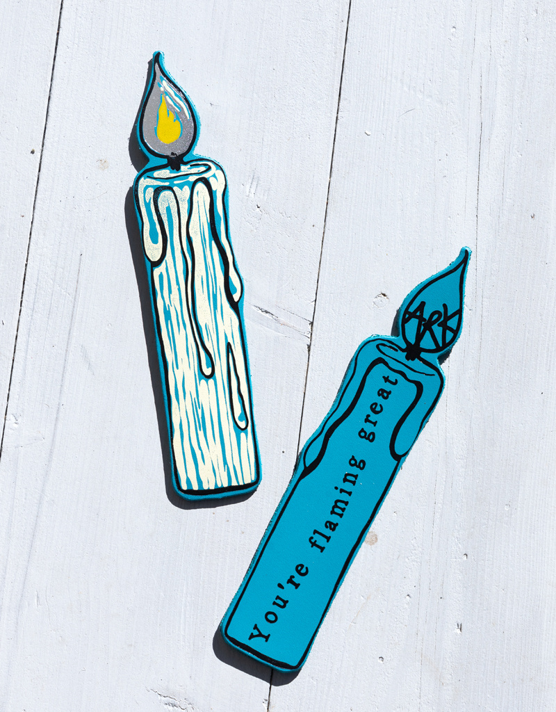 The Birch Store Saucy Leather Bookmark