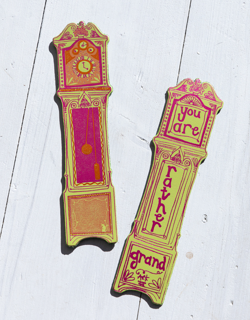 The Birch Store Saucy Leather Bookmark