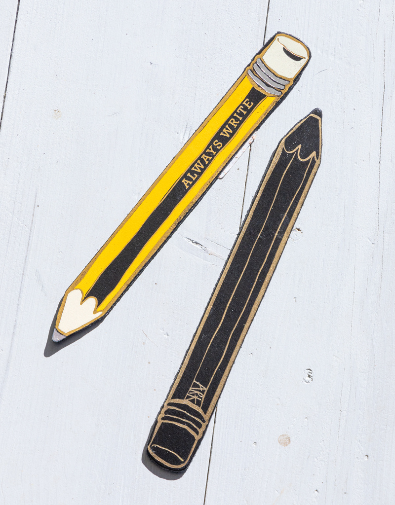 The Birch Store Saucy Leather Bookmark