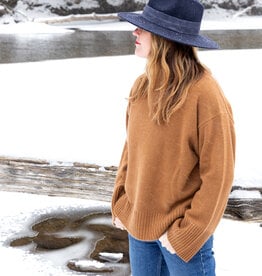 White + Warren White + Warren Cashmere Turtleneck Cedar Brown