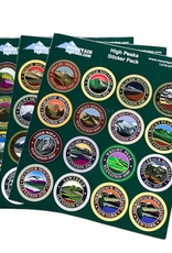 The Birch Store ADK High Peaks Sticker Pack