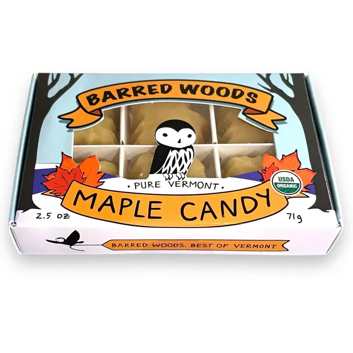 Barred Woods Maple Barred Woods Maple Vermont Maple Candy