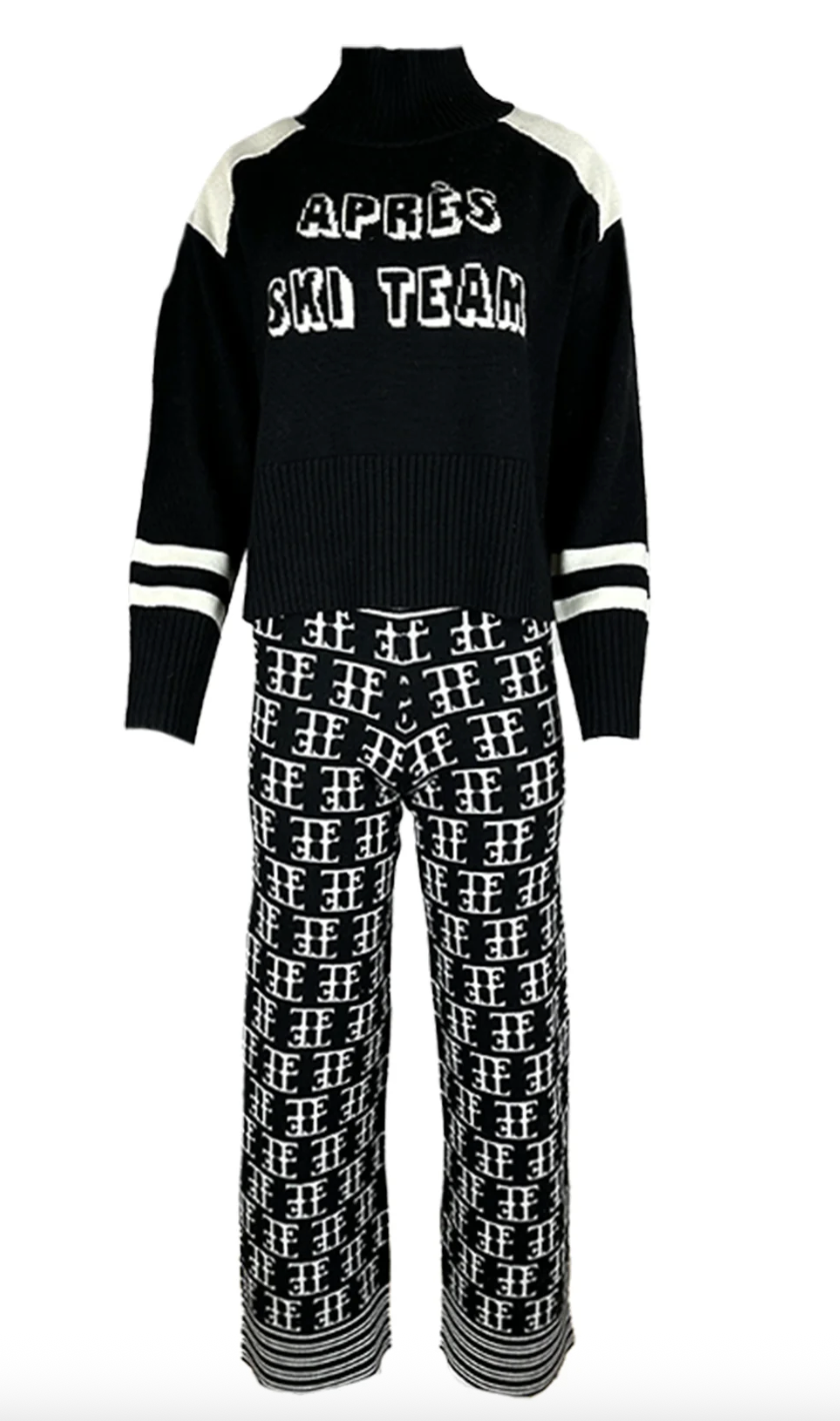 Team Event Team Event Logo Pant Black & Snow