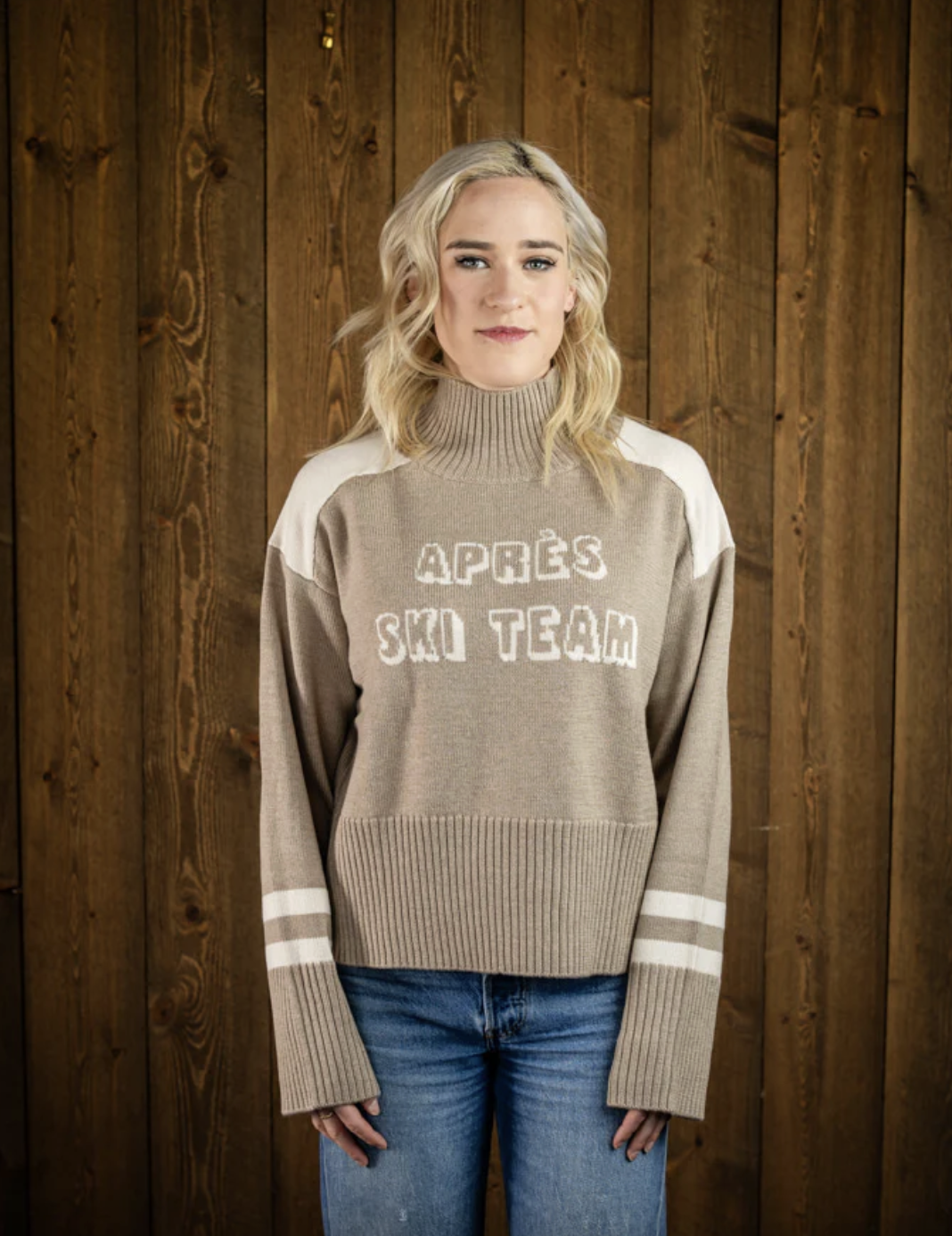 Team Event TE Apres Ski Team Sweater Cream