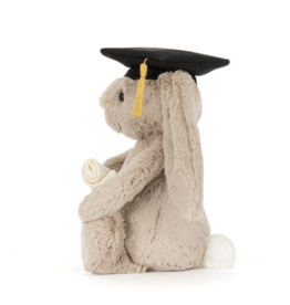 Jellycat JC Bashful Bunny Graduation Outfit