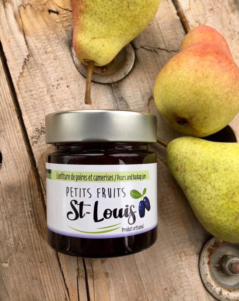 Petits Fruits St-Louis Confiture de Poires et Camerises