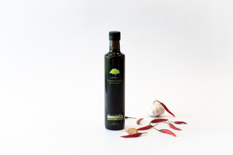 Sous les Oliviers Garlic & Chili EVOO