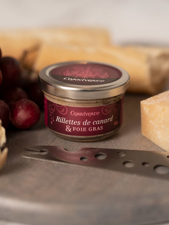 Connivence Rillettes de Canard et Foie Gras - Connivence Connivence Rillettes de Canard et Foie Gras - Connivence