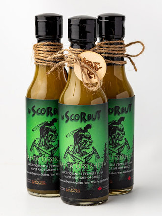 Les Épices du Guerrier LA SCORBUT - Maple and Lime Hot Sauce Les Épices du Guerrier LA SCORBUT - Maple and Lime Hot Sauce