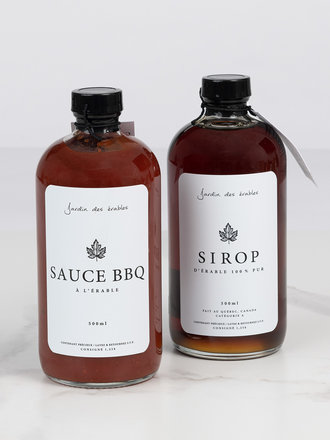 Sous les Oliviers Gourmet Maple Gift Basket