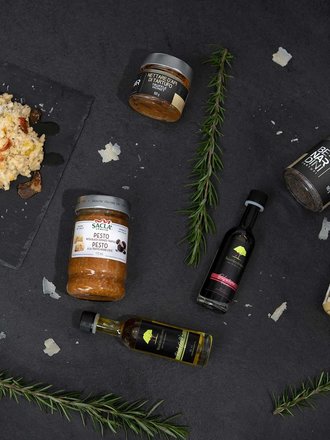 Sous les Oliviers Panier Cadeau Gourmet Truffe Sous les Oliviers Panier Cadeau Gourmet Truffe