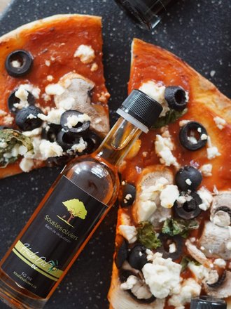 Sous les Oliviers Duo huile d'olive et vinaigre balsamique Sous les Oliviers Duo huile d'olive et vinaigre balsamique