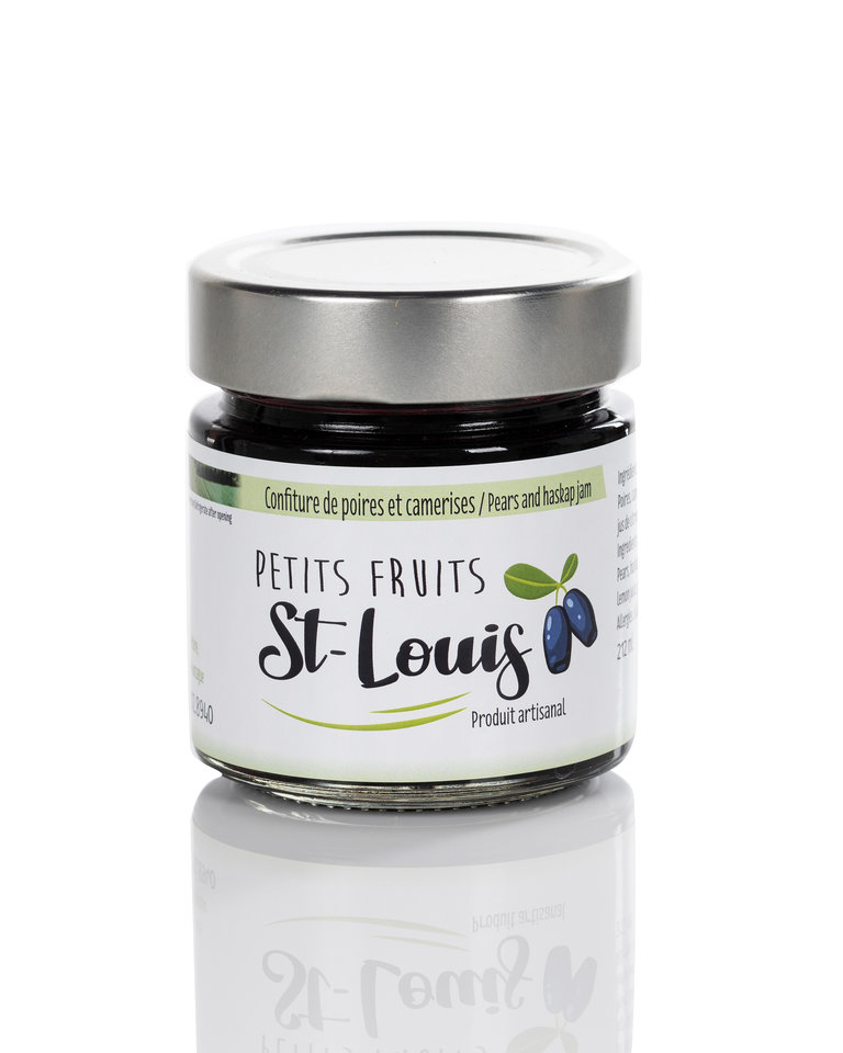 Petits Fruits St-Louis Pear and Haskap Jelly