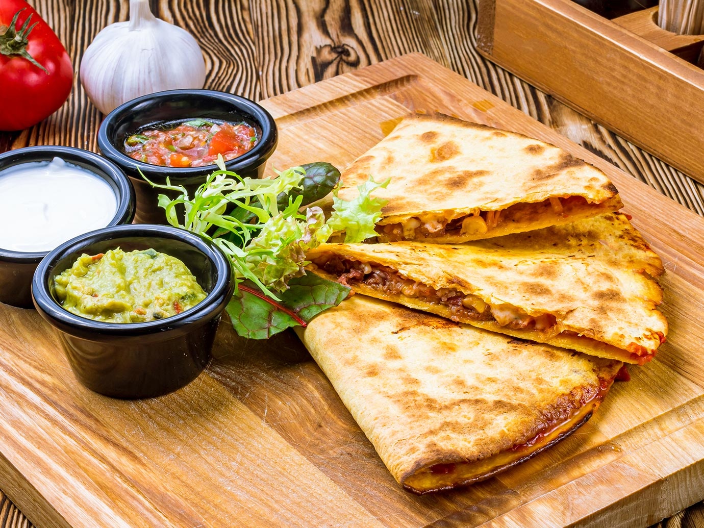 TURKEY OR CHICKEN QUESADILLAS