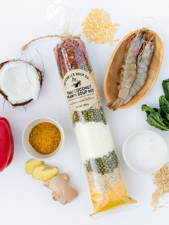 Mitchell's Soup Co Thai Coconut Prawn Mix