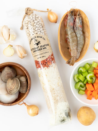 Mitchell's Soup Co Chaudrée aux Fruits de Mer de la Côte Ouest Mitchell's Soup Co Chaudrée aux Fruits de Mer de la Côte Ouest