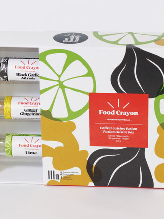 The Foodie Family Crayon d'epices FOOD CRAYON - Coffret Fusion