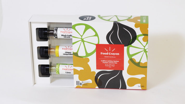 The Foodie Family Crayon d'epices FOOD CRAYON - Coffret Fusion