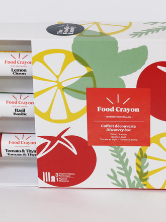 The Foodie Family xFood Crayon Coffret dégustation Saison