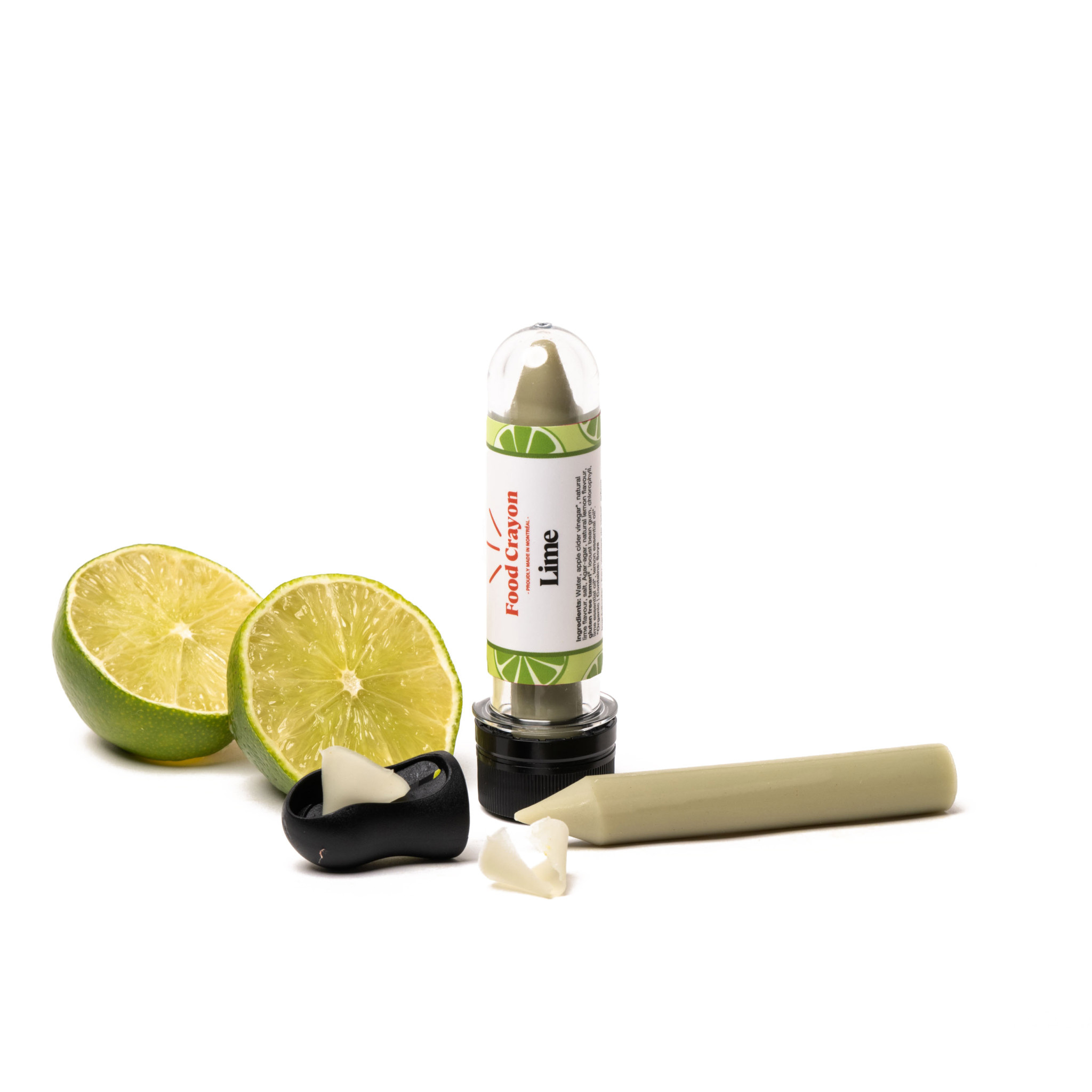 The Foodie Family Spices to Sharpen FOOD CRAYON Montréal Québec Lime