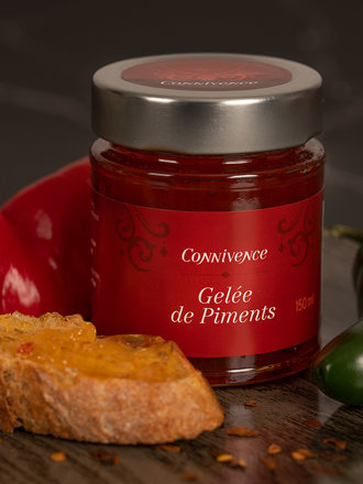 Connivence Gelée Piments  150ml Connivence Gelée Piments  150ml