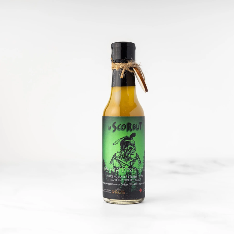 Les Épices du Guerrier LA SCORBUT - Maple and Lime Hot Sauce