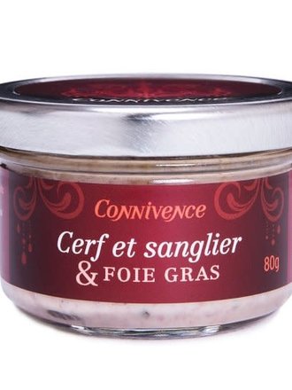 Connivence Terrine Cerf et Sanglier & Foie Gras Connivence Terrine Cerf et Sanglier & Foie Gras