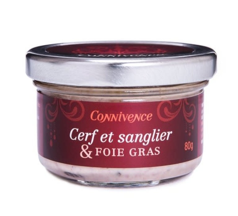 Connivence Terrine Cerf et Sanglier & Foie Gras