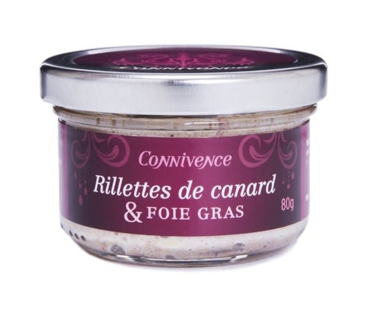 Connivence Rillettes de Canard et Foie Gras - Connivence