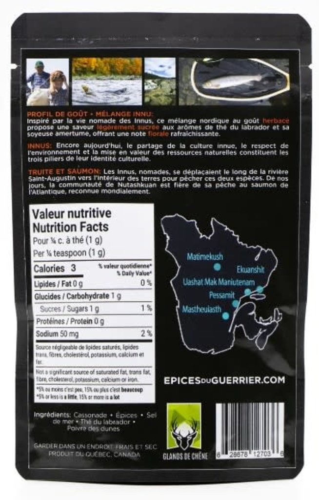 Les Épices du Guerrier Innu Blend 60g