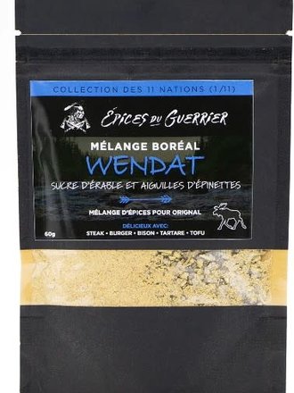 Les Épices du Guerrier Mélange Wendat 60g Les Épices du Guerrier Mélange Wendat 60g