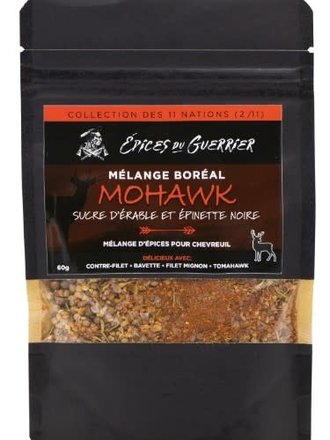 Les Épices du Guerrier Mélange Mohawk 60g Les Épices du Guerrier Mélange Mohawk 60g