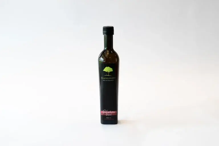 Sous les Oliviers Balsamique blanc condiment Menthe et chocolat mocha