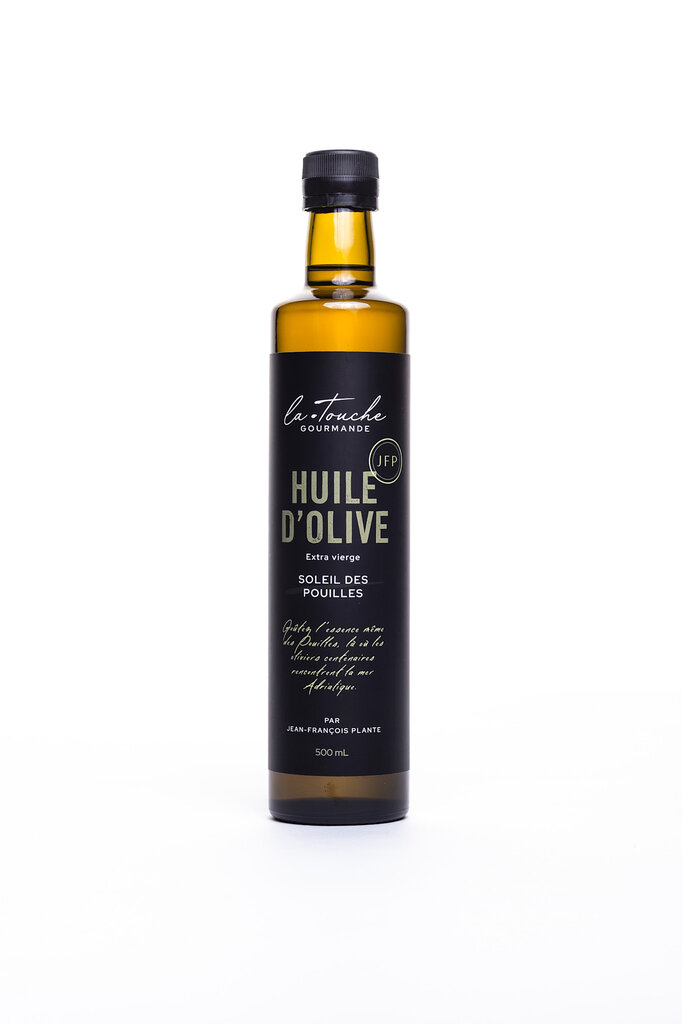 Jean-francois Plante Huile d'olive extra vierge le soleil des pouilles La touche gourmande de Jean-François Plante 500ml