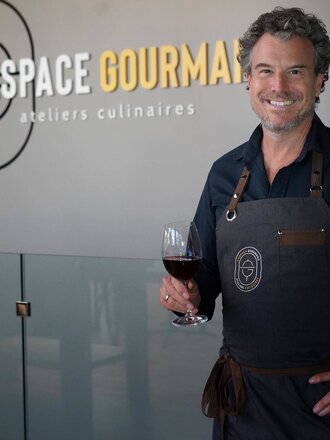 Jean-francois Plante Chef Jean-Francois Plante Tablier L'Espace gourmand Jean-francois Plante Chef Jean-Francois Plante Tablier L'Espace gourmand