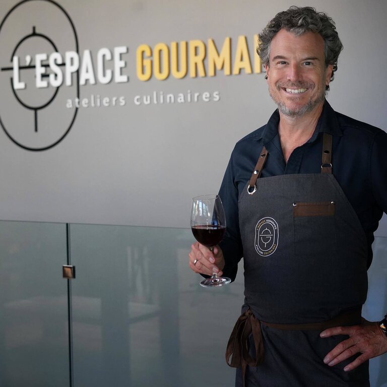 Jean-francois Plante Chef Jean-Francois Plante Tablier L'Espace gourmand