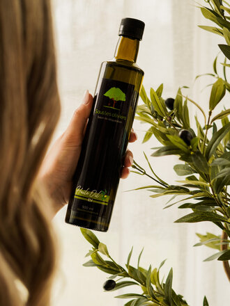 Sous les Oliviers Huile olive extra-vierge infusion pesto
