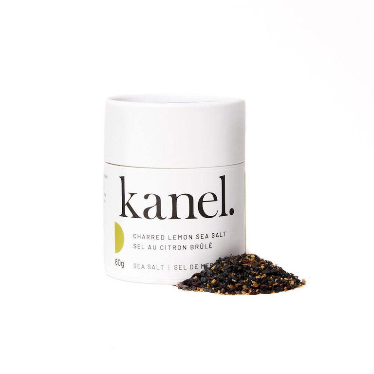 Kanel Kanel Sel au citron brule  / Charred Lemon Sea Salt 60g
