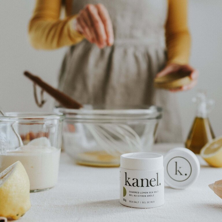 Kanel Kanel Sel au citron brule  / Charred Lemon Sea Salt 60g
