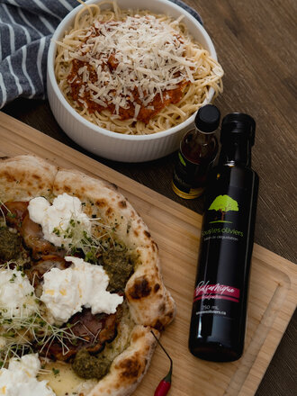 Sous les Oliviers Nouveau Balsamique foncé infusée - Ail Noir LFV116-5-142