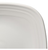 Square Dinner Plate 10 3/4" White