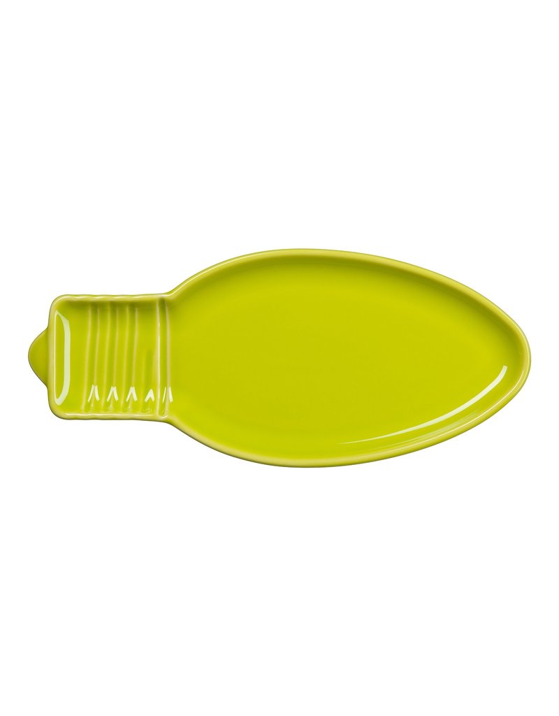The Homer Laughlin China Company Light Bulb Plate Lemongrass
