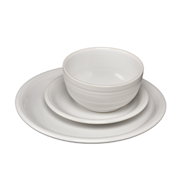 The Homer Laughlin China Company 3 pc Bistro Place Setting White